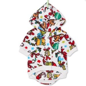 BNWT The Grinch Dog Cat Onesie PJ Colourful Soft Cozy Warm Gift Large Christmas